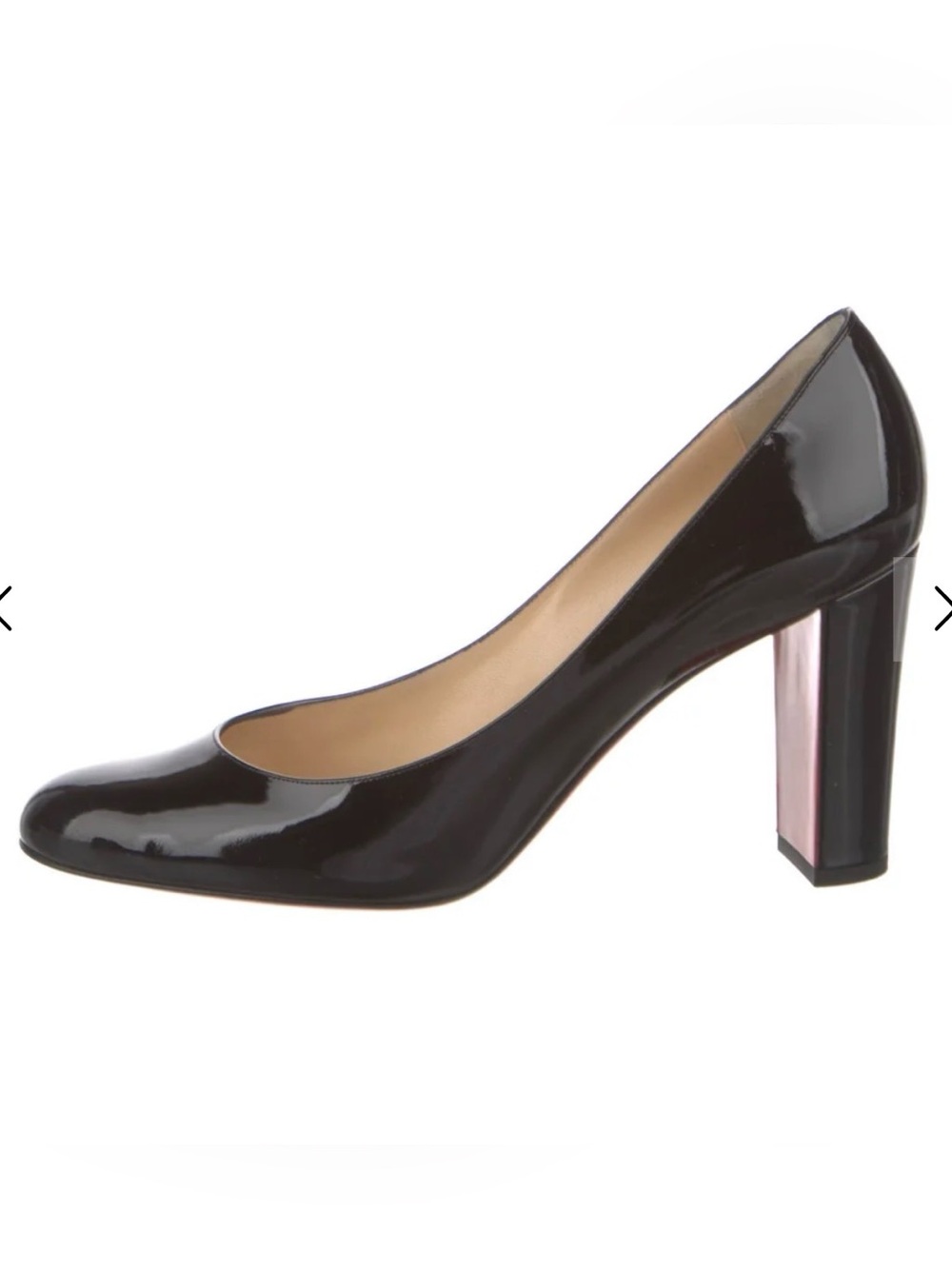 Louis Vuitton Patent Lady Gena Pumps Size 40